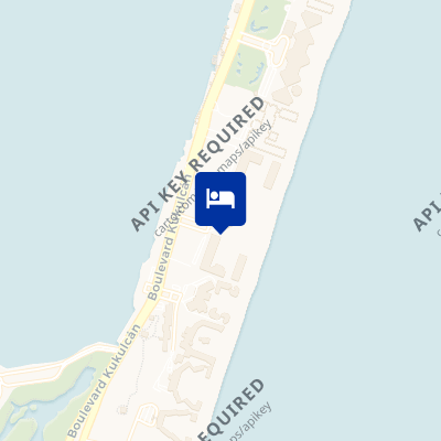 location of hotel on a map