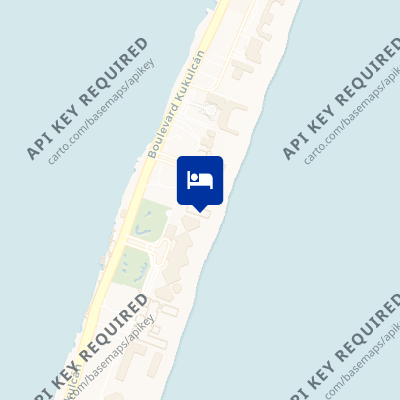 location of hotel on a map