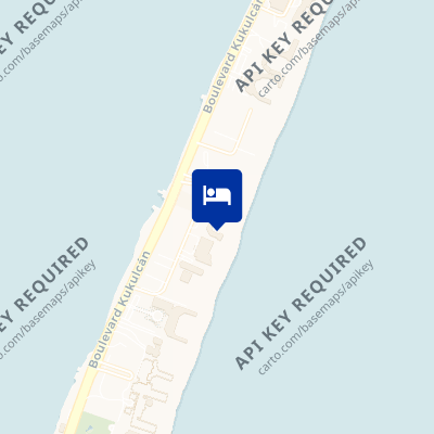 location of hotel on a map