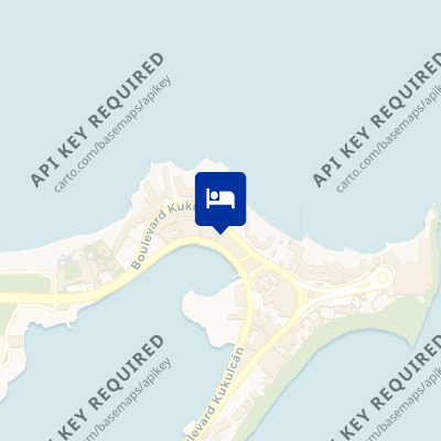 location of hotel on a map