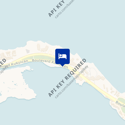 location of hotel on a map