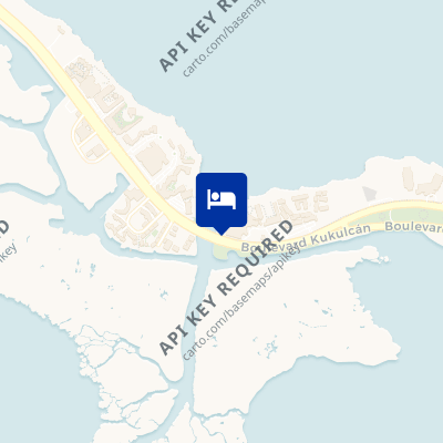 location of hotel on a map