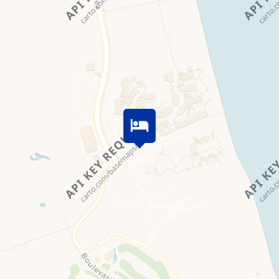 location of hotel on a map