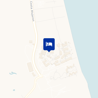 location of hotel on a map