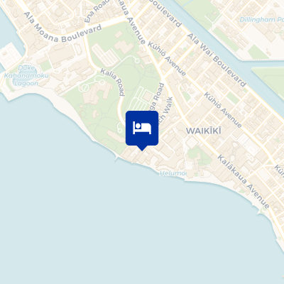 location of hotel on a map