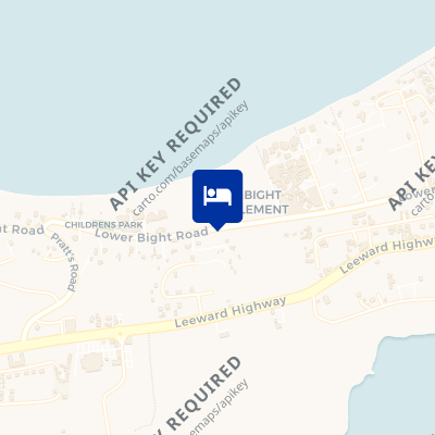 location of hotel on a map