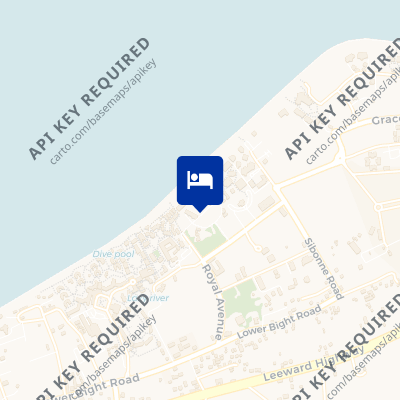location of hotel on a map