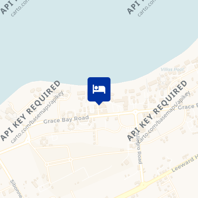 location of hotel on a map