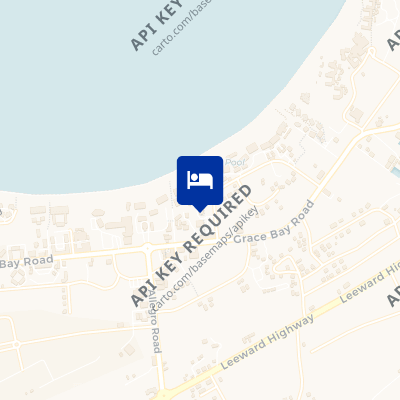 location of hotel on a map