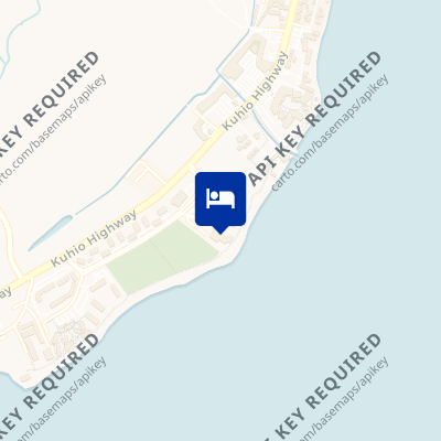 location of hotel on a map
