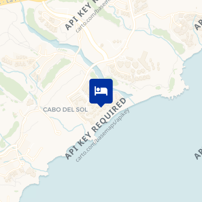 location of hotel on a map