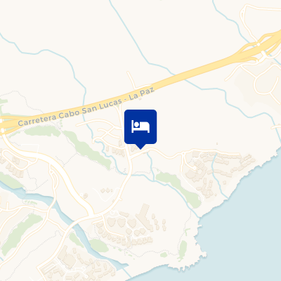 location of hotel on a map