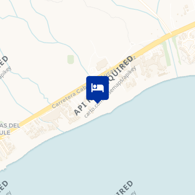 location of hotel on a map