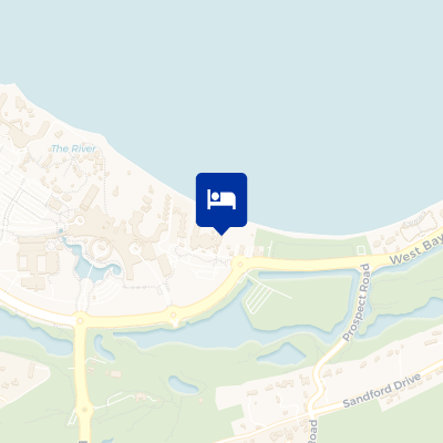 location of hotel on a map