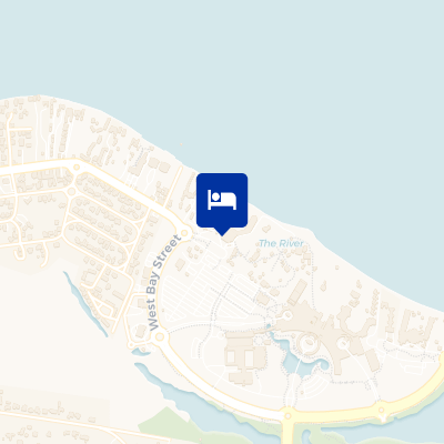 location of hotel on a map