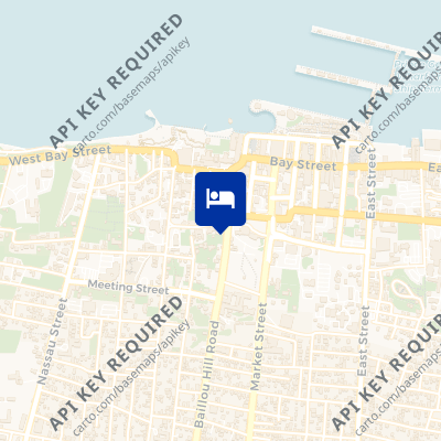 location of hotel on a map