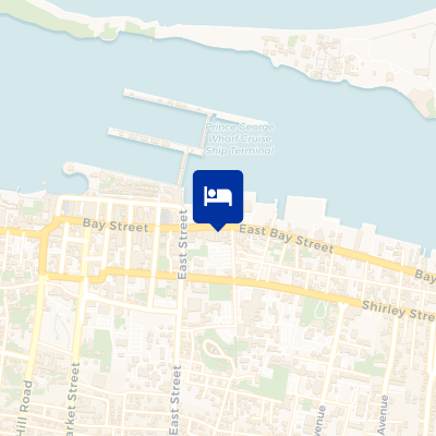 location of hotel on a map