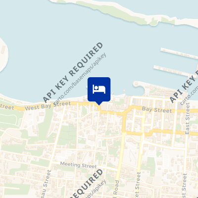 location of hotel on a map