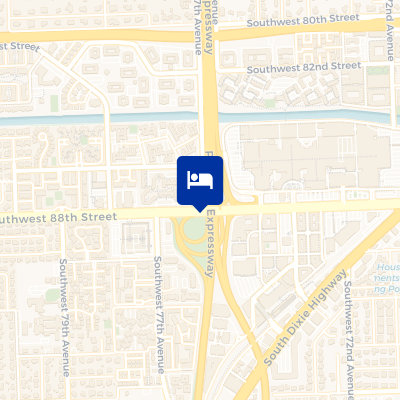 location of hotel on a map
