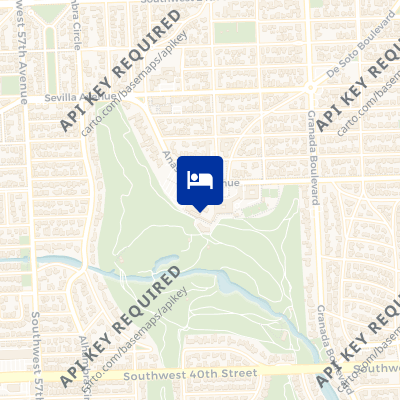 location of hotel on a map
