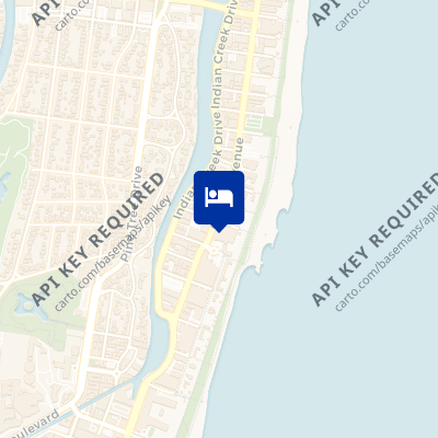 location of hotel on a map