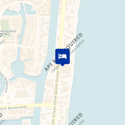 location of hotel on a map