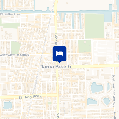 location of hotel on a map