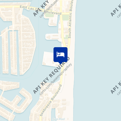 location of hotel on a map