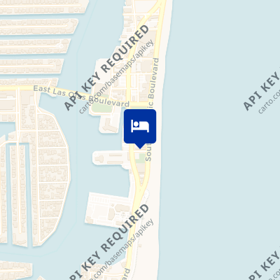 location of hotel on a map