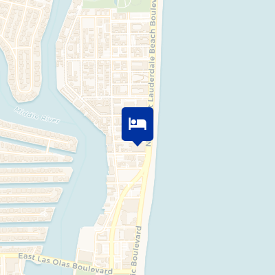 location of hotel on a map