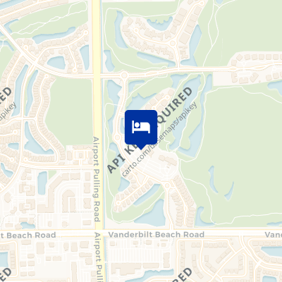 location of hotel on a map