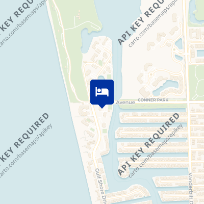 location of hotel on a map