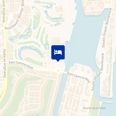 location of hotel on a map