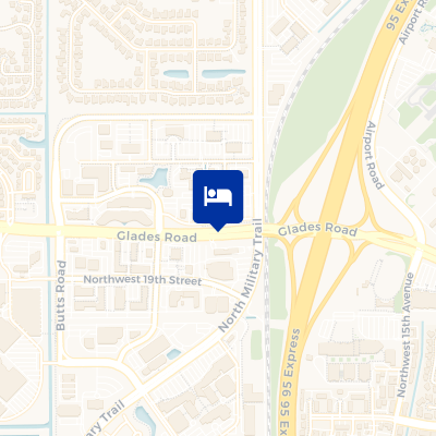 location of hotel on a map