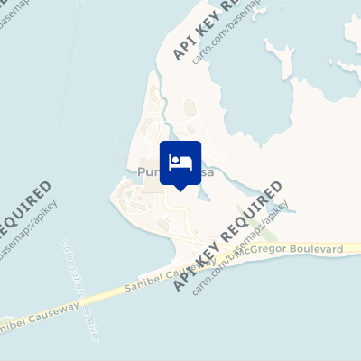 location of hotel on a map