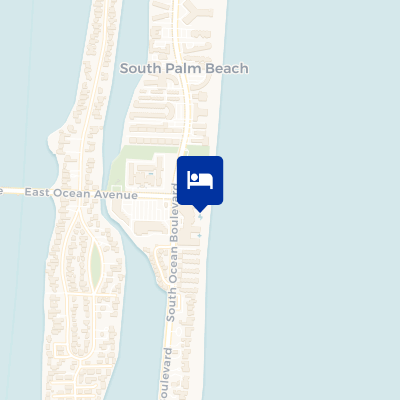 location of hotel on a map