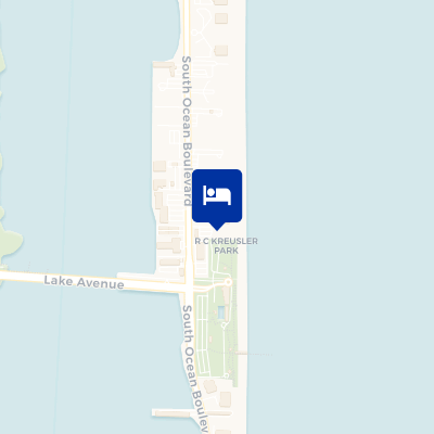 location of hotel on a map