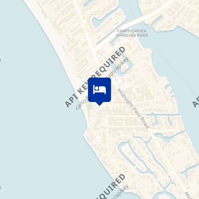 location of hotel on a map