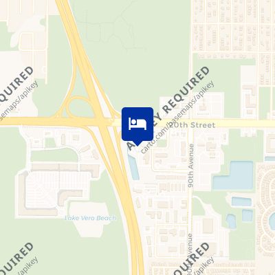 location of hotel on a map