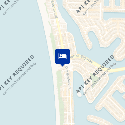 location of hotel on a map
