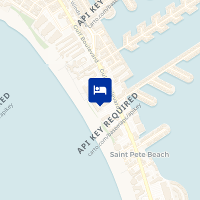 location of hotel on a map