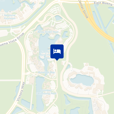 location of hotel on a map