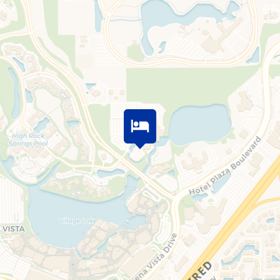 location of hotel on a map