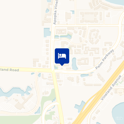 location of hotel on a map
