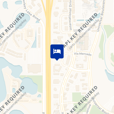 location of hotel on a map