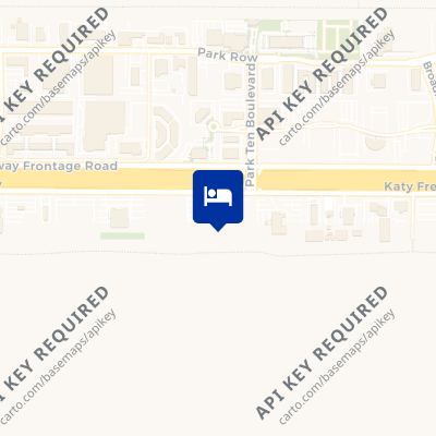 location of hotel on a map