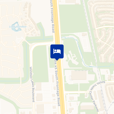 location of hotel on a map
