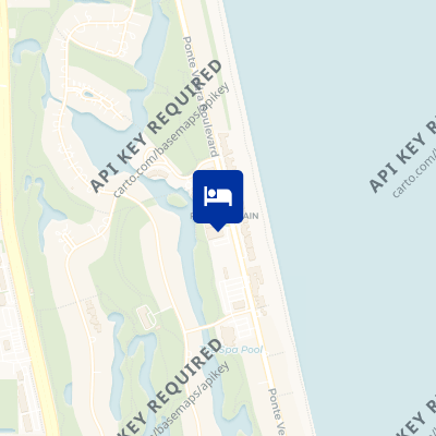 location of hotel on a map