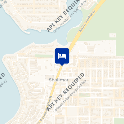 location of hotel on a map