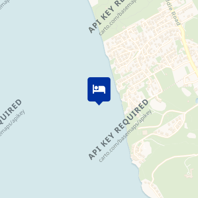 location of hotel on a map